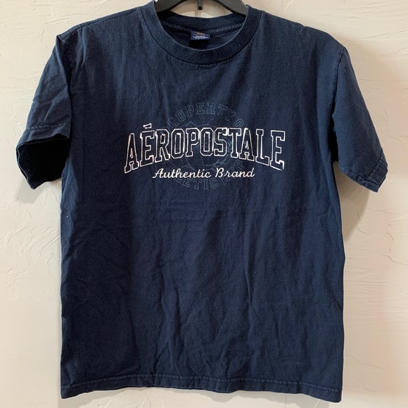 Aeropostale Navy T-Shirt - Picture 1 of 3